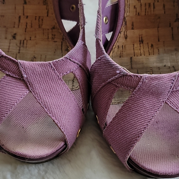 Steve Madden "Crazzy" Wedge - size 8 - Picture 4 of 6